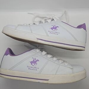 Beverly Hills Polo Club Purple Lace Up Sneaker Size 10